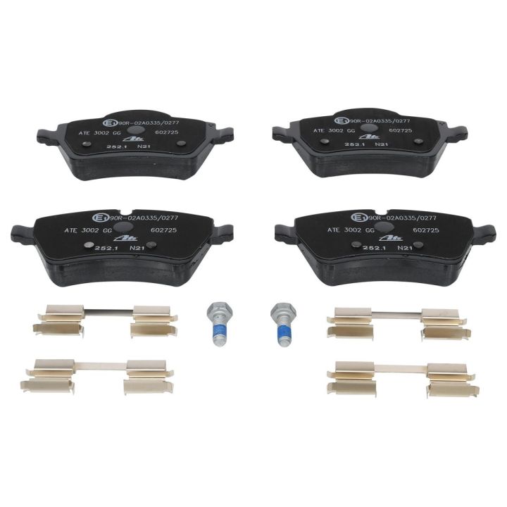 Stabdžių trinkelių rinkinys, diskinis stabdys ATE 13.0460-2725.2