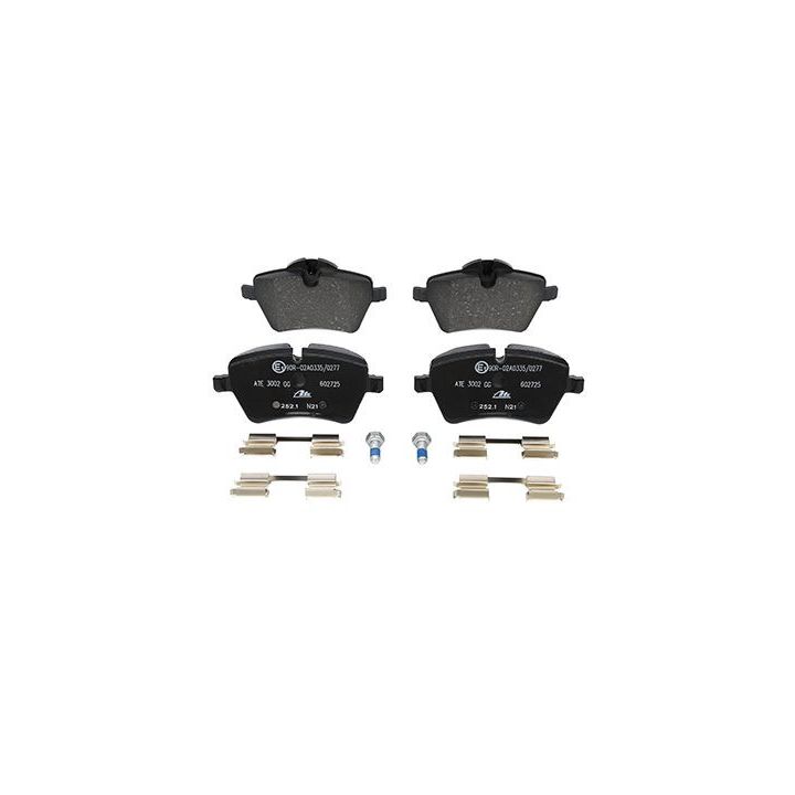 Stabdžių trinkelių rinkinys, diskinis stabdys ATE 13.0460-2725.2