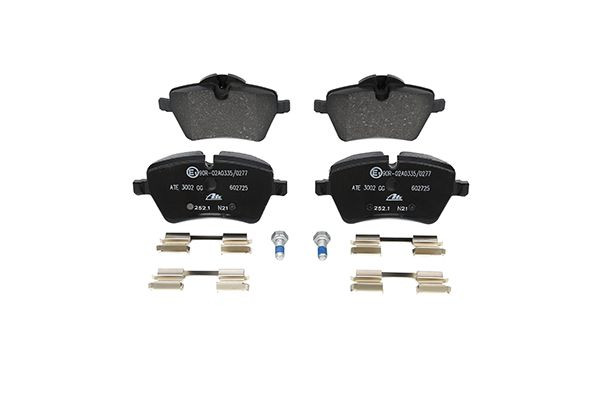 Stabdžių trinkelių rinkinys, diskinis stabdys ATE 13.0460-2725.2