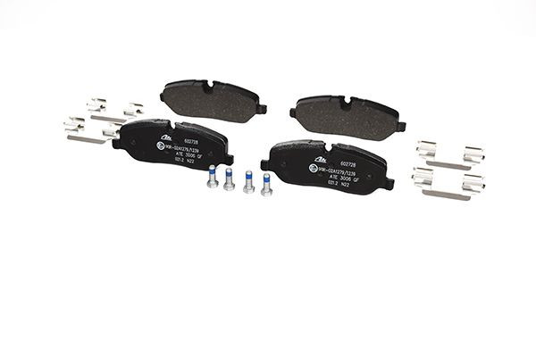 Stabdžių trinkelių rinkinys, diskinis stabdys ATE 13.0460-2728.2