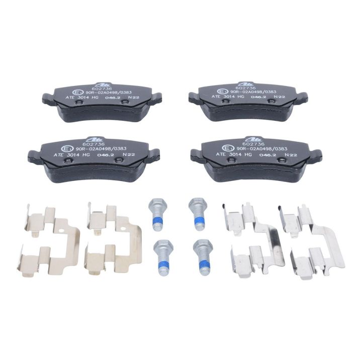 Stabdžių trinkelių rinkinys, diskinis stabdys ATE 13.0460-2736.2