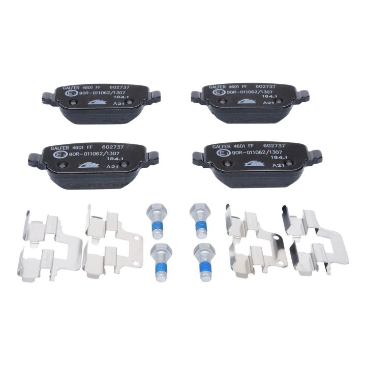 Stabdžių trinkelių rinkinys, diskinis stabdys ATE 13.0460-2737.2