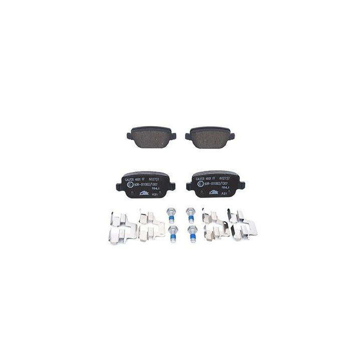 Stabdžių trinkelių rinkinys, diskinis stabdys ATE 13.0460-2737.2