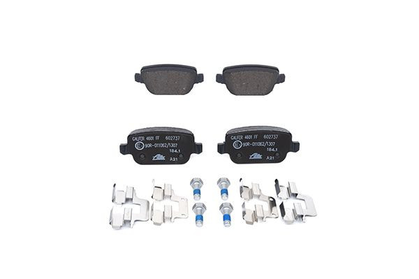 Stabdžių trinkelių rinkinys, diskinis stabdys ATE 13.0460-2737.2