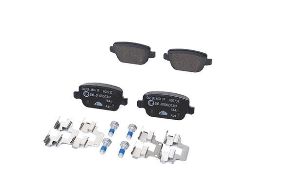 Stabdžių trinkelių rinkinys, diskinis stabdys ATE 13.0460-2737.2