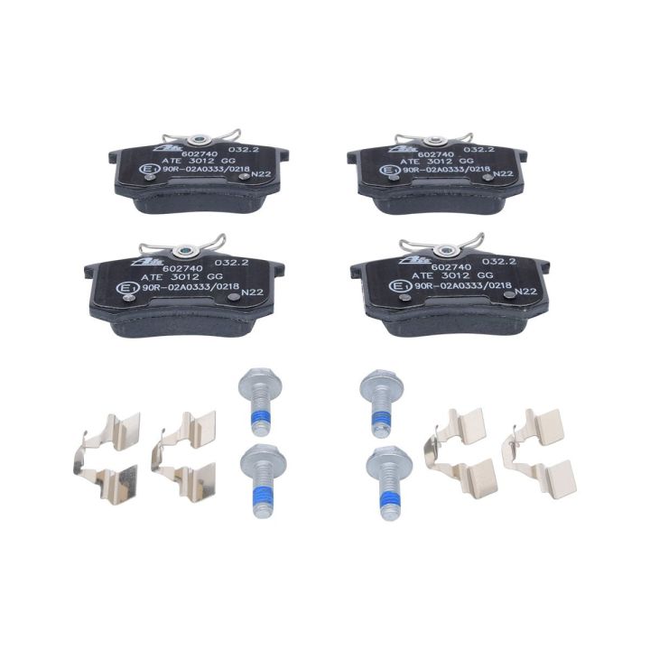 Stabdžių trinkelių rinkinys, diskinis stabdys ATE 13.0460-2740.2