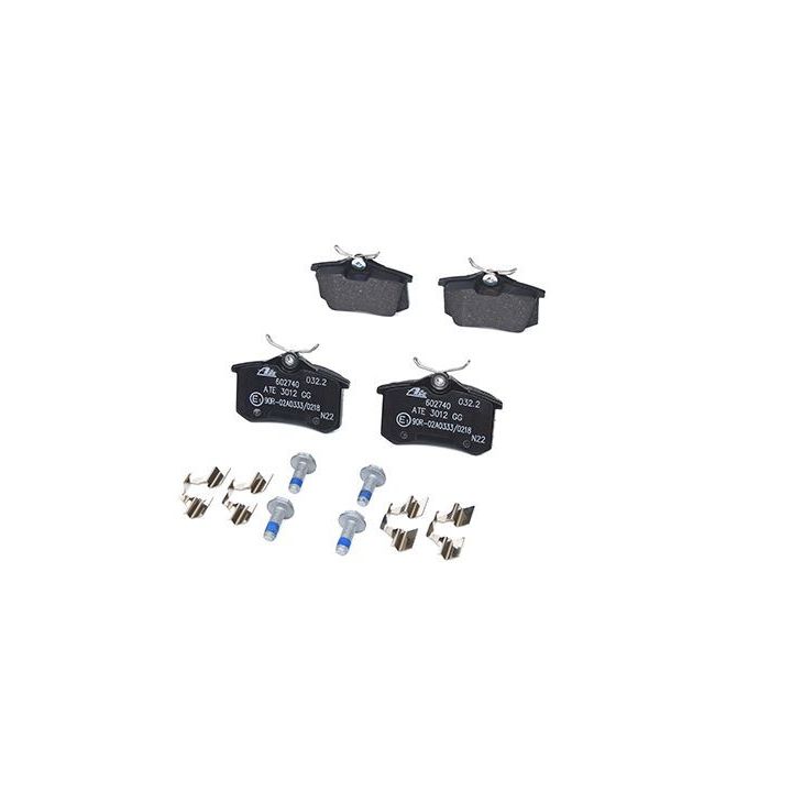 Stabdžių trinkelių rinkinys, diskinis stabdys ATE 13.0460-2740.2