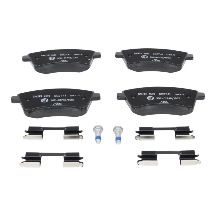 Stabdžių trinkelių rinkinys, diskinis stabdys ATE 13.0460-2741.2