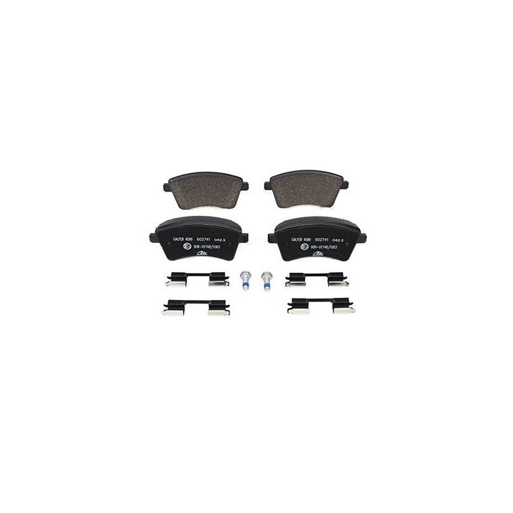 Stabdžių trinkelių rinkinys, diskinis stabdys ATE 13.0460-2741.2