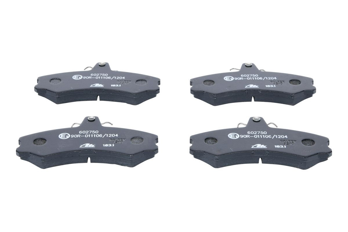 Stabdžių trinkelių rinkinys, diskinis stabdys ATE 13.0460-2750.2