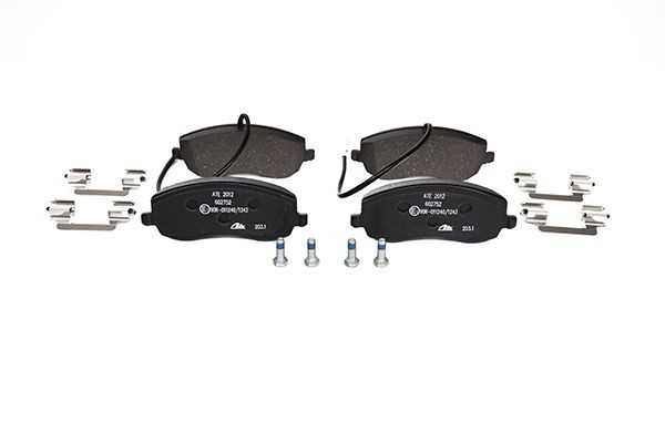 Stabdžių trinkelių rinkinys, diskinis stabdys ATE 13.0460-2752.2