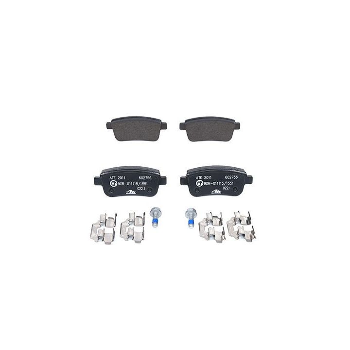 Stabdžių trinkelių rinkinys, diskinis stabdys ATE 13.0460-2756.2