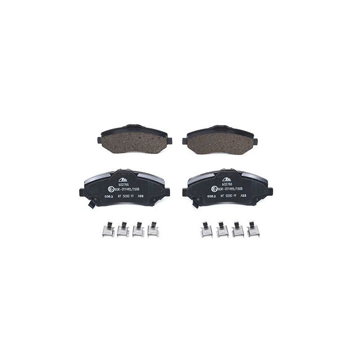 Stabdžių trinkelių rinkinys, diskinis stabdys ATE 13.0460-2766.2