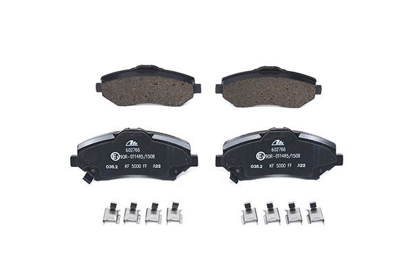 Stabdžių trinkelių rinkinys, diskinis stabdys ATE 13.0460-2766.2