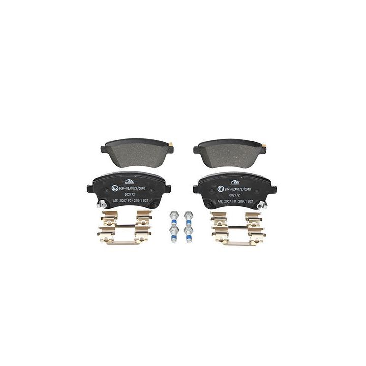 Stabdžių trinkelių rinkinys, diskinis stabdys ATE 13.0460-2772.2