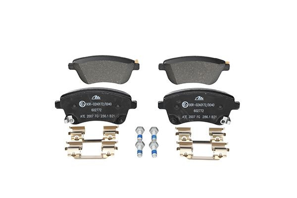 Stabdžių trinkelių rinkinys, diskinis stabdys ATE 13.0460-2772.2