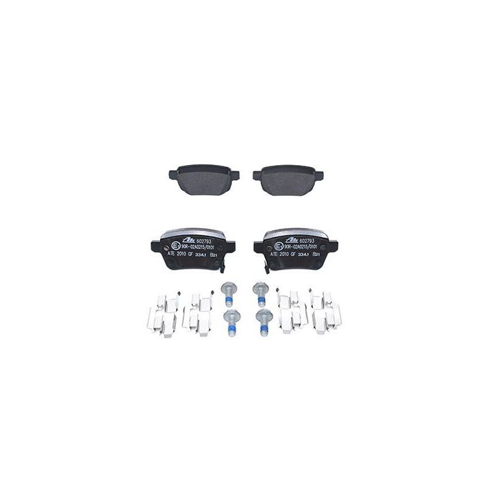 Stabdžių trinkelių rinkinys, diskinis stabdys ATE 13.0460-2793.2