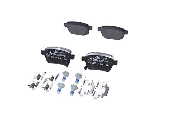 Stabdžių trinkelių rinkinys, diskinis stabdys ATE 13.0460-2793.2