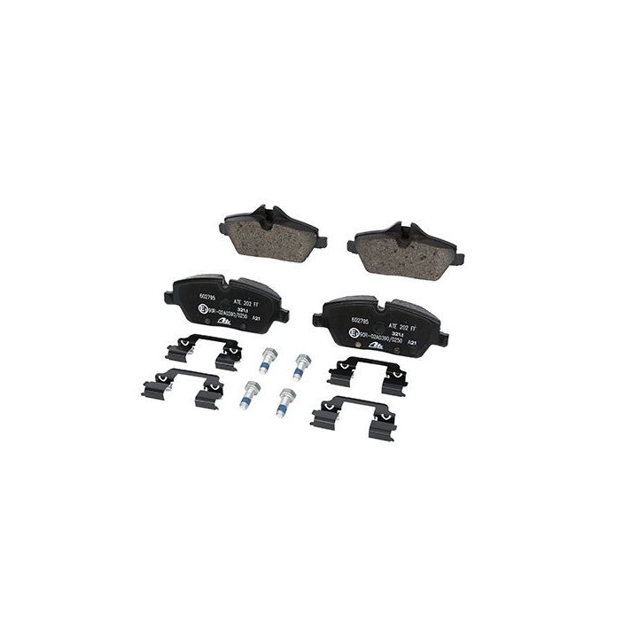 Stabdžių trinkelių rinkinys, diskinis stabdys ATE 13.0460-2795.2