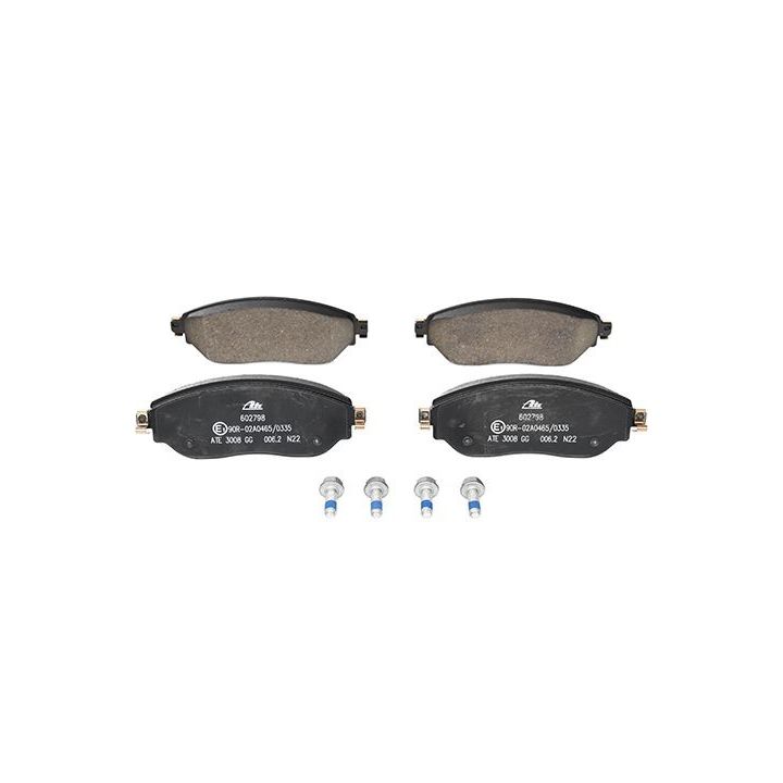 Stabdžių trinkelių rinkinys, diskinis stabdys ATE 13.0460-2798.2