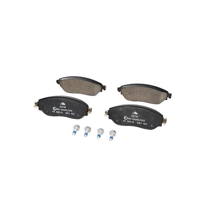 Stabdžių trinkelių rinkinys, diskinis stabdys ATE 13.0460-2798.2