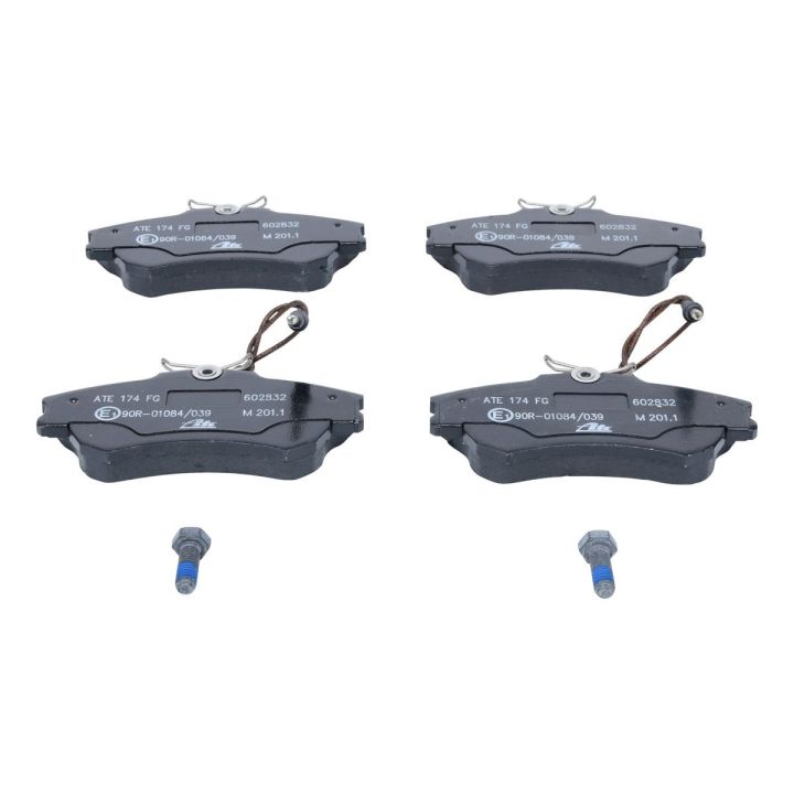 Stabdžių trinkelių rinkinys, diskinis stabdys ATE 13.0460-2832.2