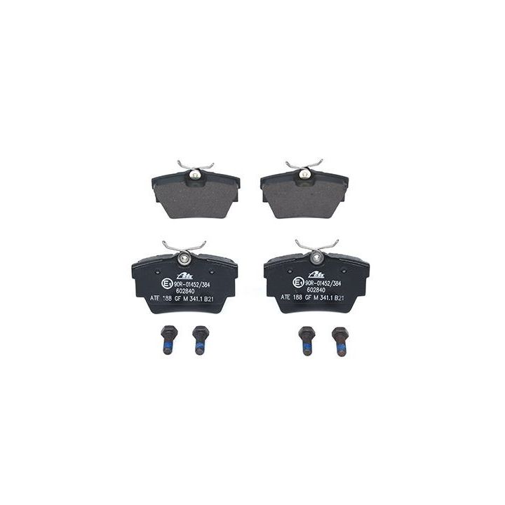 Stabdžių trinkelių rinkinys, diskinis stabdys ATE 13.0460-2840.2