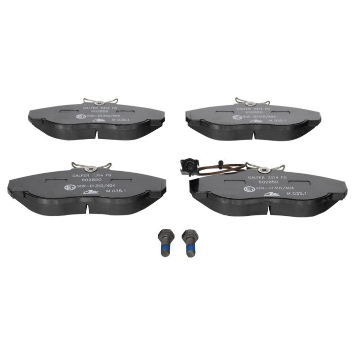 Stabdžių trinkelių rinkinys, diskinis stabdys ATE 13.0460-2850.2