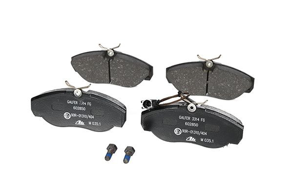 Stabdžių trinkelių rinkinys, diskinis stabdys ATE 13.0460-2850.2