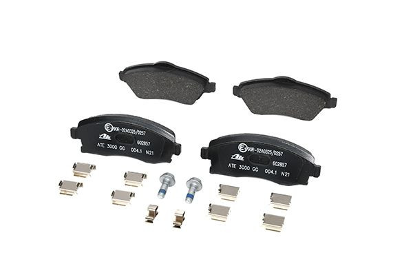 Stabdžių trinkelių rinkinys, diskinis stabdys ATE 13.0460-2857.2