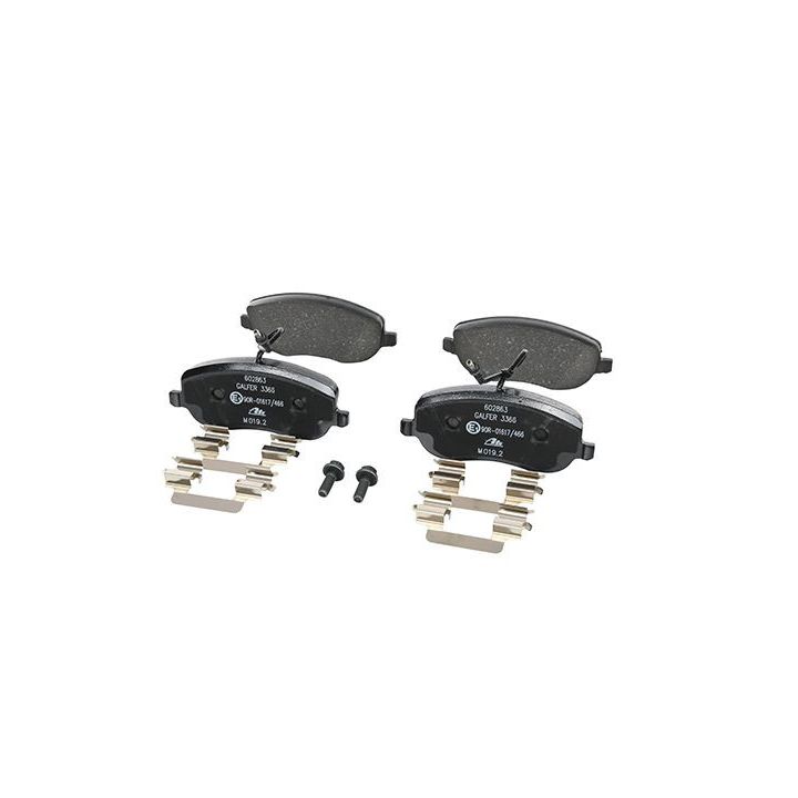 Stabdžių trinkelių rinkinys, diskinis stabdys ATE 13.0460-2863.2