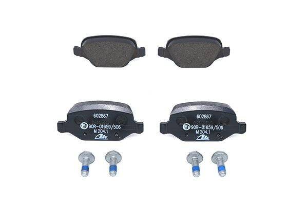 Stabdžių trinkelių rinkinys, diskinis stabdys ATE 13.0460-2867.2