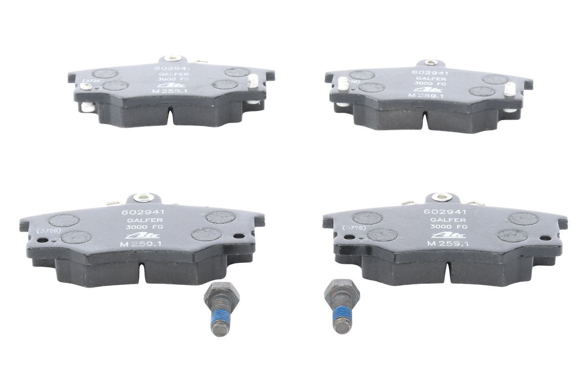 Stabdžių trinkelių rinkinys, diskinis stabdys ATE 13.0460-2941.2