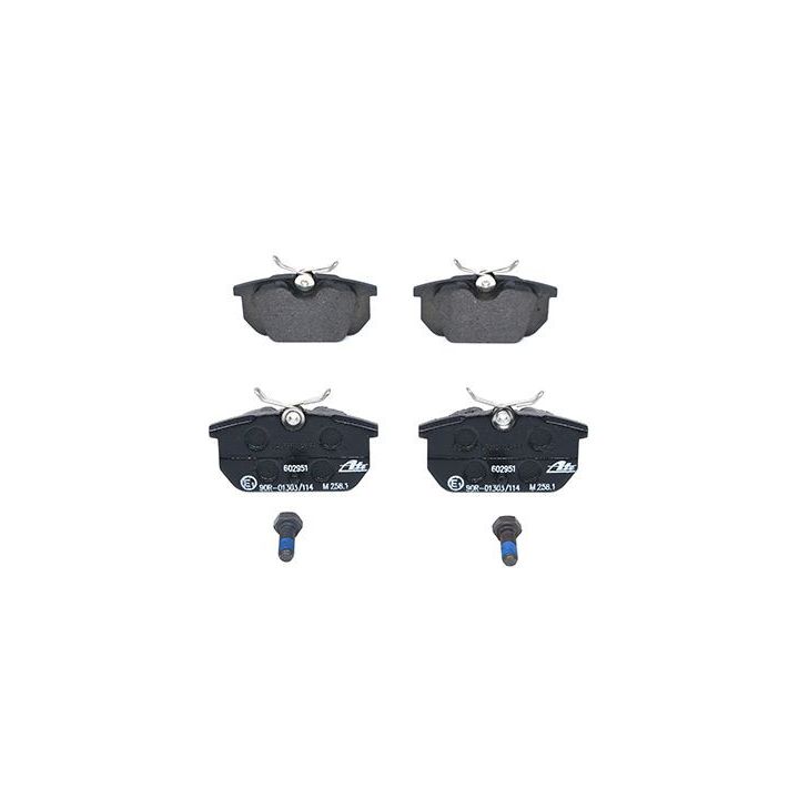 Stabdžių trinkelių rinkinys, diskinis stabdys ATE 13.0460-2951.2