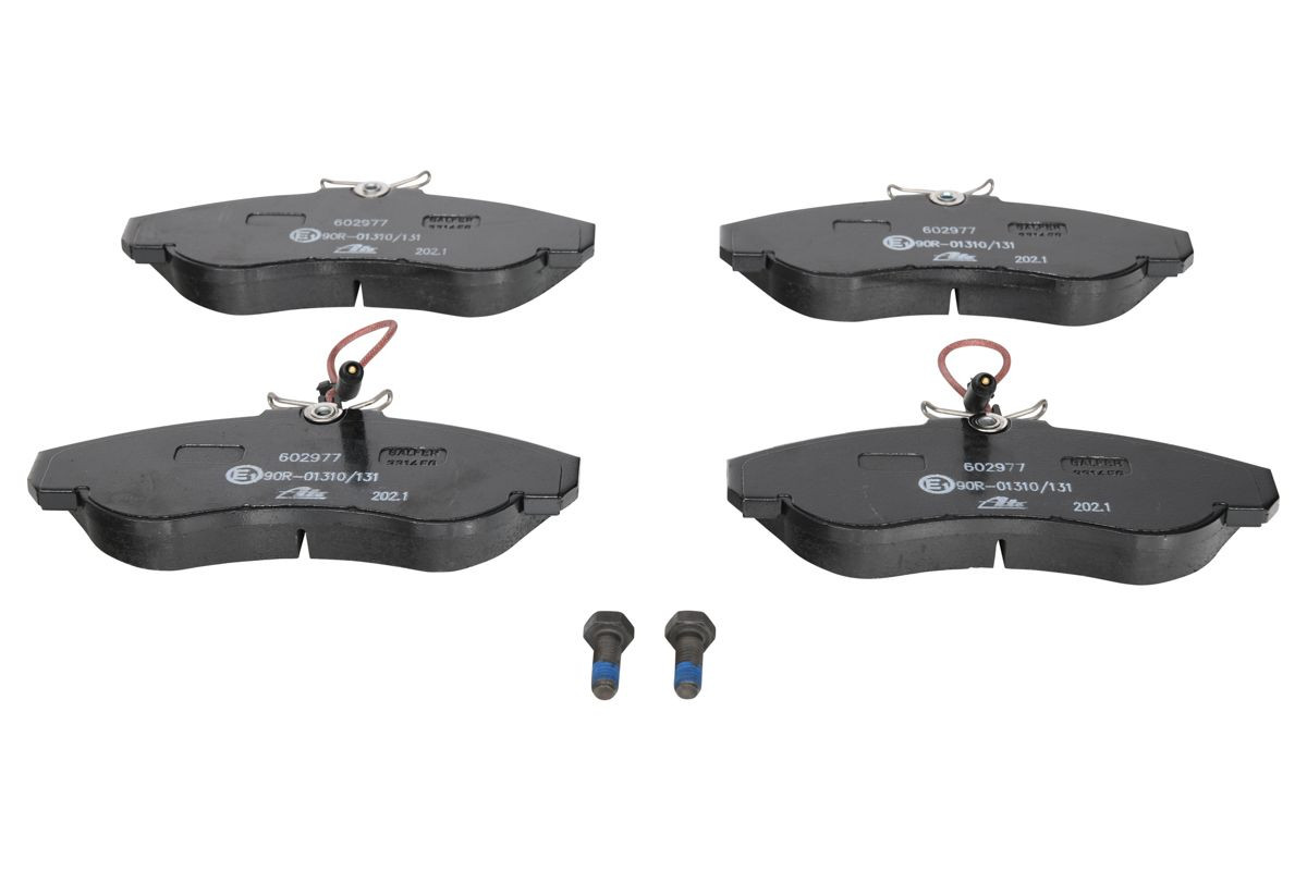 Stabdžių trinkelių rinkinys, diskinis stabdys ATE 13.0460-2977.2