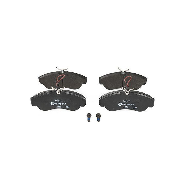 Stabdžių trinkelių rinkinys, diskinis stabdys ATE 13.0460-2977.2