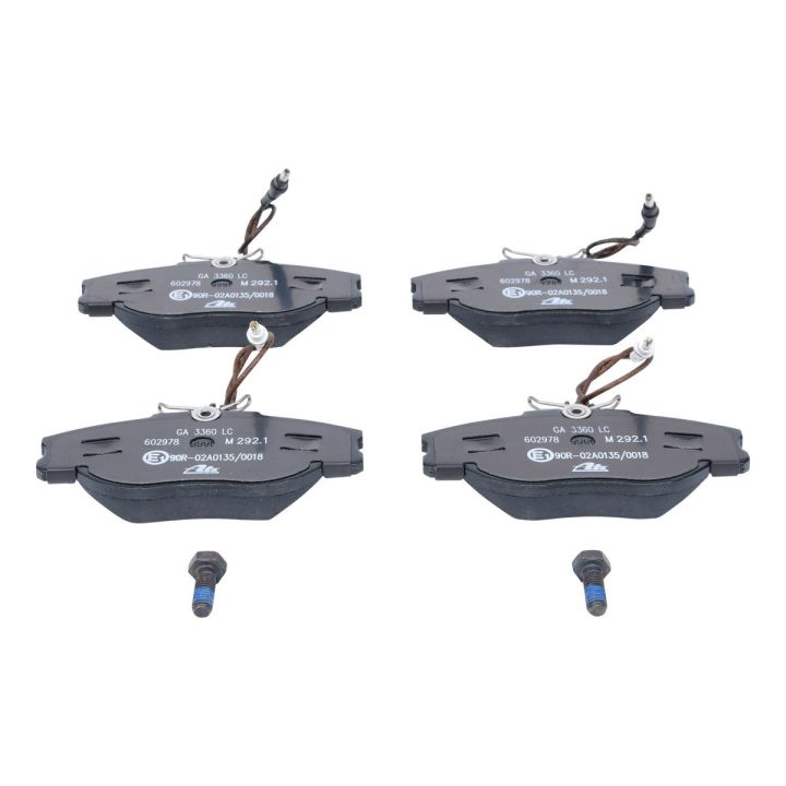 Stabdžių trinkelių rinkinys, diskinis stabdys ATE 13.0460-2978.2