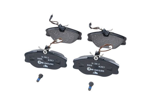 Stabdžių trinkelių rinkinys, diskinis stabdys ATE 13.0460-2978.2