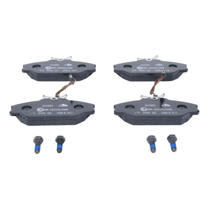 Stabdžių trinkelių rinkinys, diskinis stabdys ATE 13.0460-2983.2