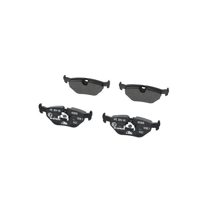 Stabdžių trinkelių rinkinys, diskinis stabdys ATE 13.0460-3605.2