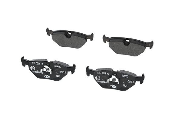 Stabdžių trinkelių rinkinys, diskinis stabdys ATE 13.0460-3605.2