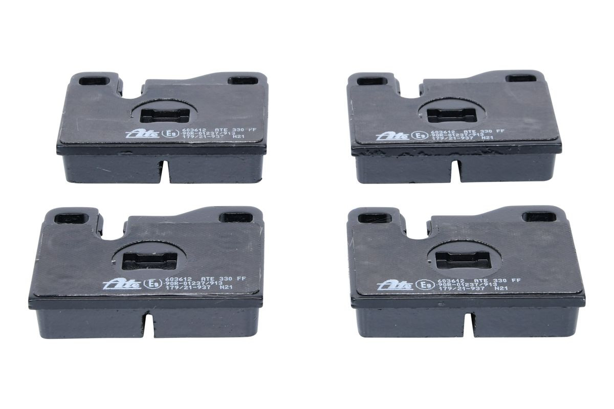 Stabdžių trinkelių rinkinys, diskinis stabdys ATE 13.0460-3612.2