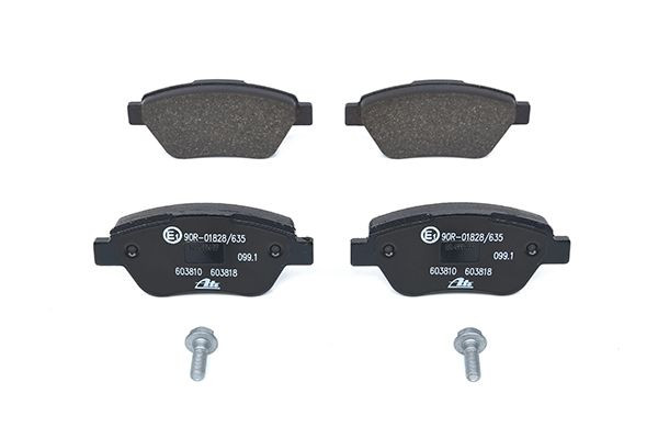 Stabdžių trinkelių rinkinys, diskinis stabdys ATE 13.0460-3810.2