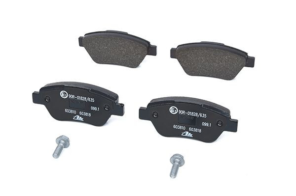 Stabdžių trinkelių rinkinys, diskinis stabdys ATE 13.0460-3810.2