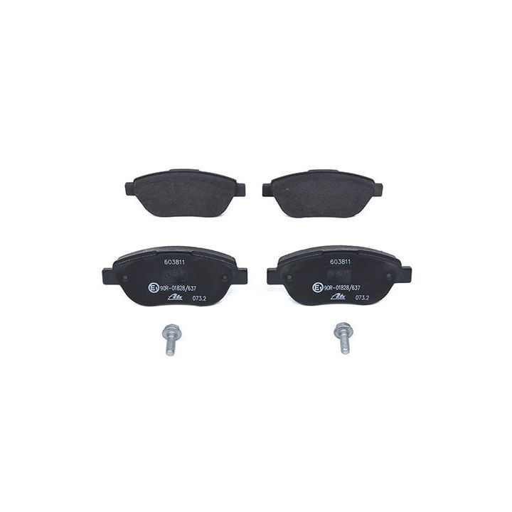 Stabdžių trinkelių rinkinys, diskinis stabdys ATE 13.0460-3811.2