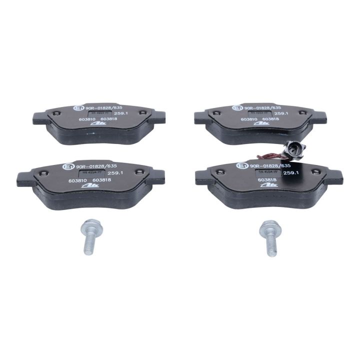 Stabdžių trinkelių rinkinys, diskinis stabdys ATE 13.0460-3818.2