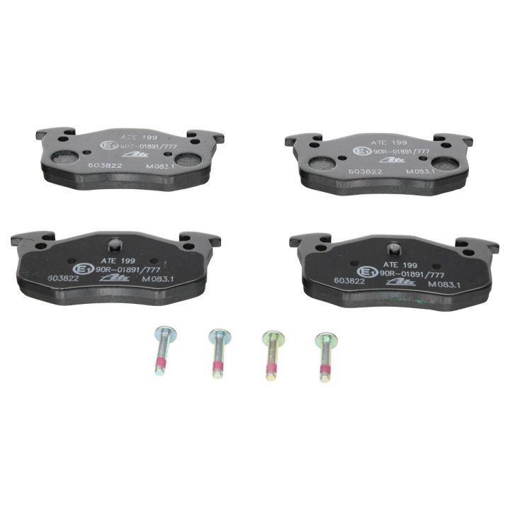 Stabdžių trinkelių rinkinys, diskinis stabdys ATE 13.0460-3822.2