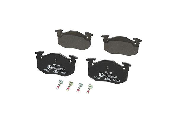 Stabdžių trinkelių rinkinys, diskinis stabdys ATE 13.0460-3822.2