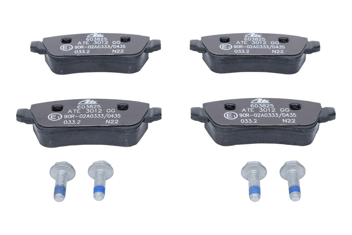 Stabdžių trinkelių rinkinys, diskinis stabdys ATE 13.0460-3825.2