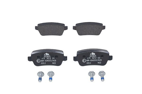 Stabdžių trinkelių rinkinys, diskinis stabdys ATE 13.0460-3825.2